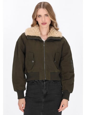 DreiMaster Vintage Women Jacket in dark olive