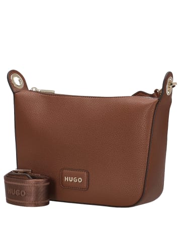HUGO Orin - Umhängetasche 26 cm (open white) in medium brown