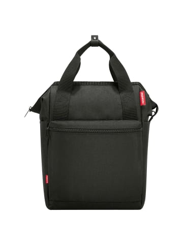 KLICKfix reisenthel Roomy GT 12 - Hinterradtasche 40 cm (twist sky rose) in schwarz