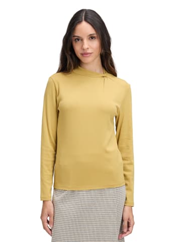CARTOON Langarm-Shirt mit Kragen in Burnished Gold