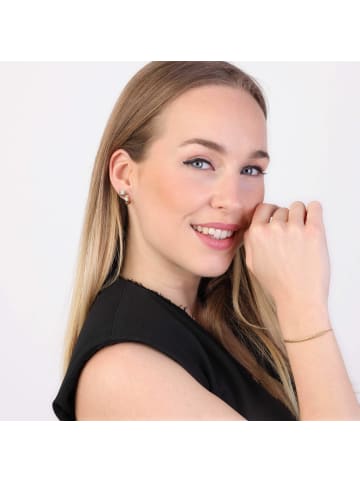 Lucardi 375 Gold Ohrringe Rund