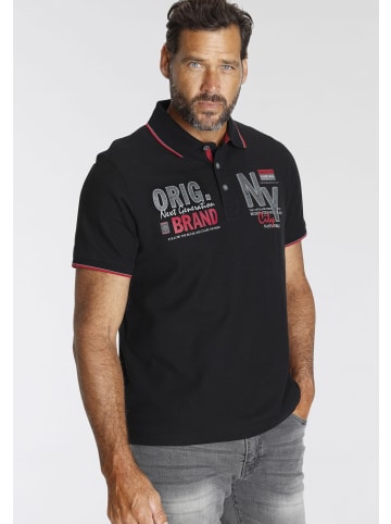 Man's World Poloshirt in schwarz