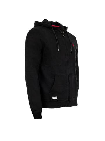 U.S. Polo Assn. Sweatjacke 1er Pack in Schwarz