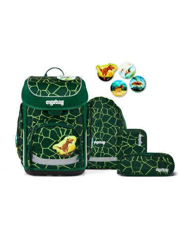Ergobag Cubo Schulranzen Set 5-tlg. BärRex in grün