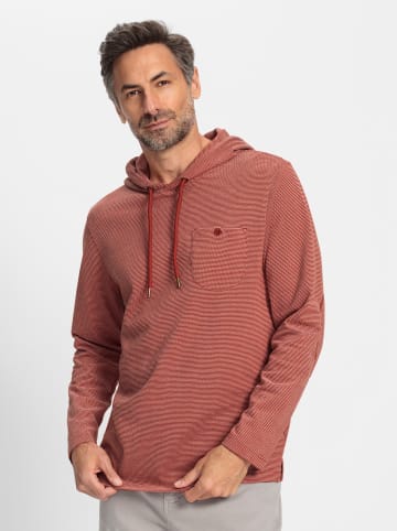 WITT WEIDEN Langarmshirt in rostrot-meliert