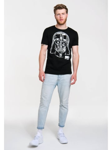 Logoshirt T-Shirt Star Wars in schwarz