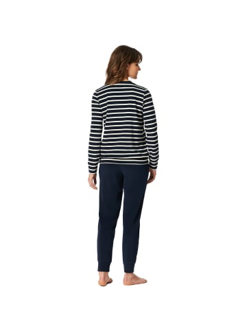 Schiesser Pyjama in Blau