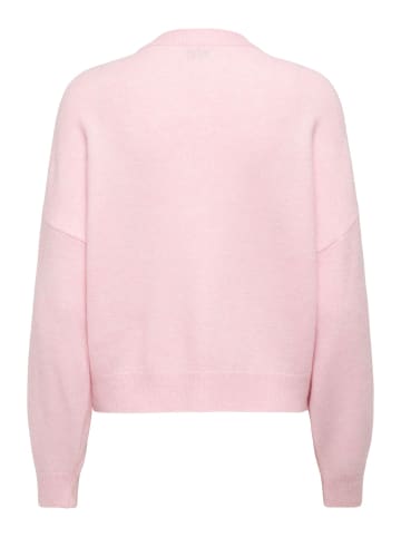 JDY Strickpullover in Chalk Pink