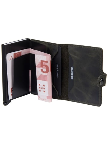 Secrid Geldbörse Miniwallet Vintage in Olive-Black