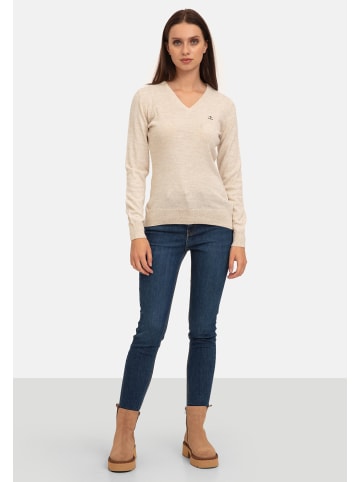 SIR RAYMOND TAILOR Feinstrickpullover Verty in Beige