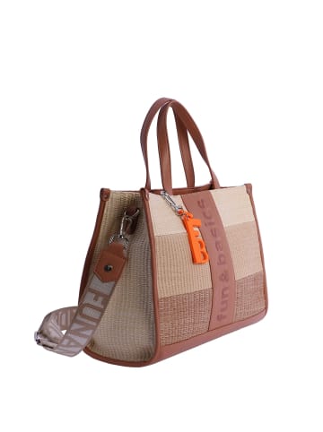 Fun&Basics Henkeltasche Ozana (B)33 x (H)25 x (T)13 cm in Bunt