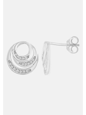 Diamant Exquis Ohrringe aus 375 Weißgold mit Diamant