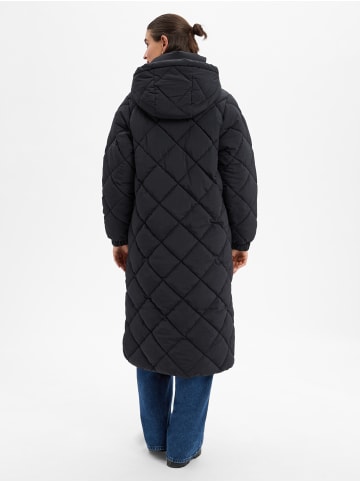 Barbour Steppmantel Kirkton in schwarz