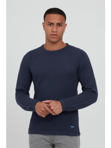 BLEND Strickpullover BHAlfons in Mittelblau