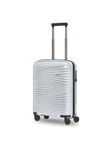 Pactastic Collection 02 THE CABIN 4 Rollen Kabinentrolley 55 cm silver metallic 2