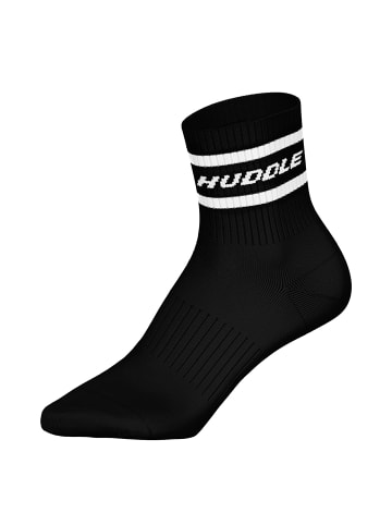 HUDDLE Socken 6er Pack in Schwarz