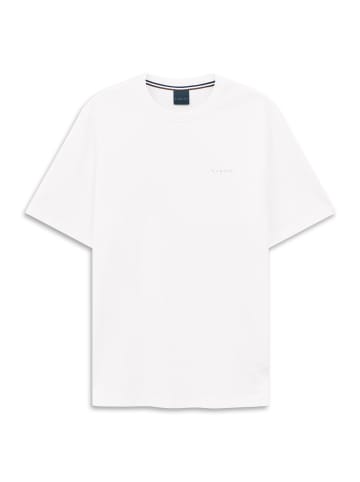 Bugatti T-Shirt Kurzarm in 10-weiß