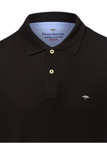 FYNCH-HATTON Poloshirt in schwarz
