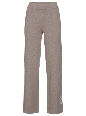 ELBSAND Strickhose in taupe