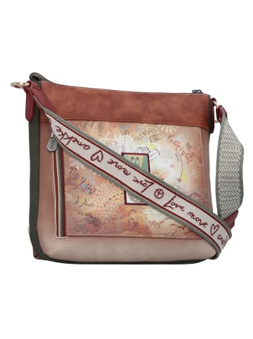 Anekke Peace & Love Umhängetasche 26 cm in mehrfarbig