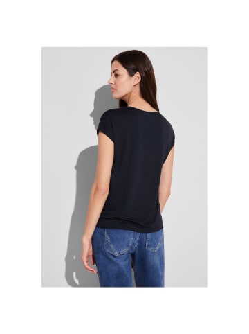 Street One T-Shirt in deep blue