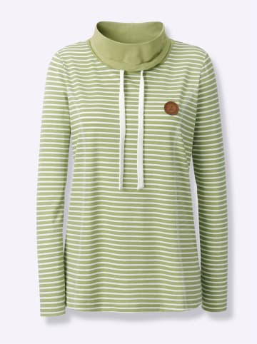 WITT WEIDEN Langarmshirt in schilf-ecru