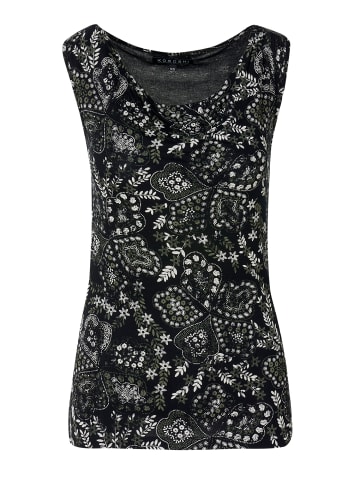 KOROSHI KurzÃ¤rmliges oberteil. in SCHWARZ