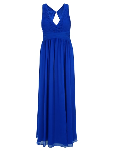 Vera Mont Abendkleid mit Cut-Outs in Jewel Blue