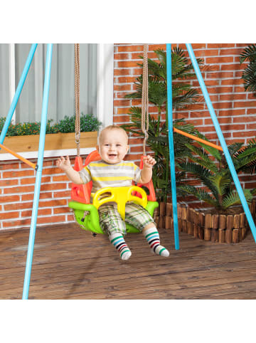 Outsunny Kinderschaukel 48L x 34B x 120-180H cm