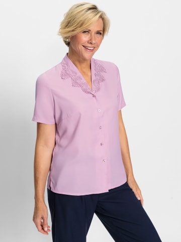 WITT WEIDEN Kurzarm-Bluse in rosé