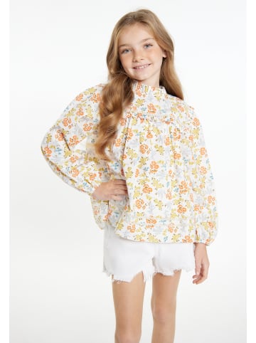 DreiMaster Mädchen (Kids) Bluse in Orange Mehrfarbig