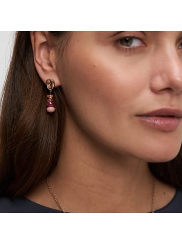 Tamaris Ohrringe Natural Stones in roségold