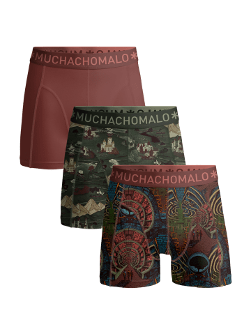 Muchachomalo 3er-Set: Boxershort in Mehrfarbig - für Herren