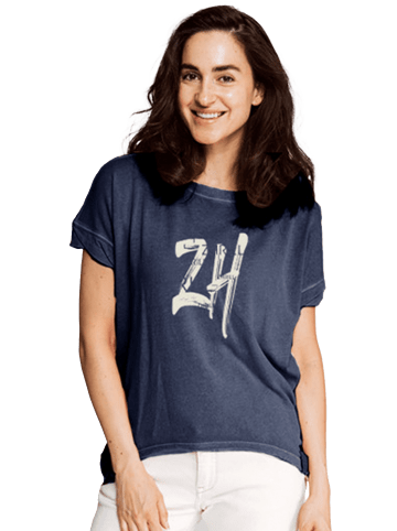 ZHRILL Zhrill Damen T-Shirt ZHRAHEL  in blau