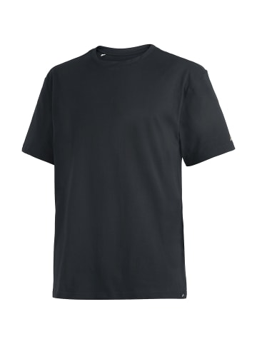 Maier Sports T-Shirt MS FAV Tee Print in Schwarz01100