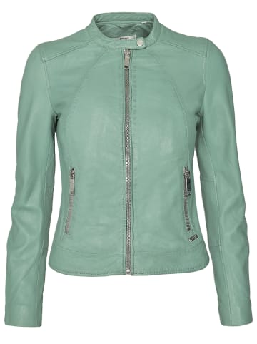Maze Lederjacke in dusty jade