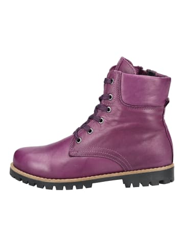 Andrea Conti Stiefelette in Pflaume