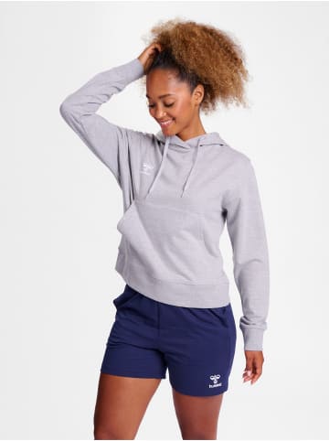 Hummel Verstellbare Taille Kapuzenpullover Hmlgo Damen in GREY MELANGE