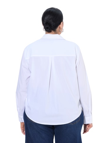 Ulla Popken Hemdbluse in offwhite