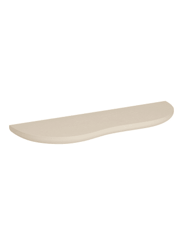 ebuy24 Wandregal Nia Beige 19 x 57 cm
