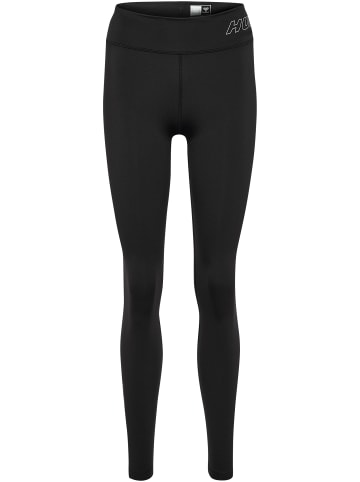 Hummel Leggings Hmlte Fundamental Mid Waist Tights in BLACK/WHITE