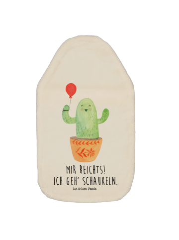 Mr. & Mrs. Panda Wärmekissen Kaktus Luftballon mit Spruch in Weiß