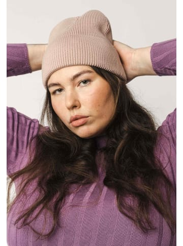 MELA Rippstrick Mütze Style KALI in rose