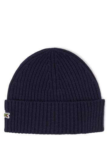 Lacoste Beanie in marine - 0003