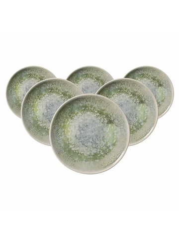 Ritzenhoff & Breker 6er Set Dessertteller Cecina ø 20,5 cm in Jade