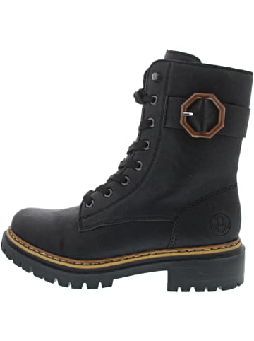 rieker Schnürstiefel Schwarz