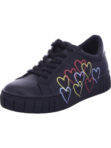 Marco Tozzi Schnürschuhe in BLACK COMB