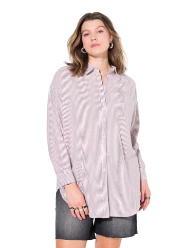 Studio Untold Hemdbluse in weinrot