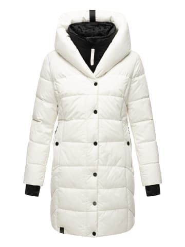 Navahoo Steppmantel Knutschilein in Off White