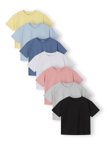 Minoti 7-er Pack T-Shirt NOSGTEE157 in pink